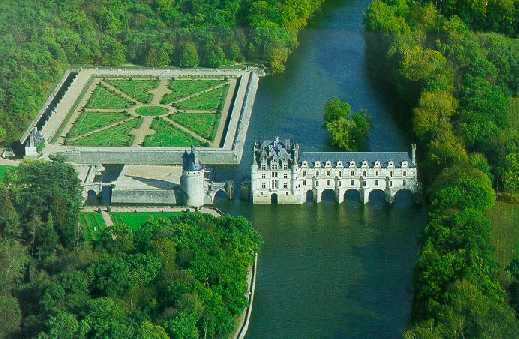Das Wasserschloss Chenonceau