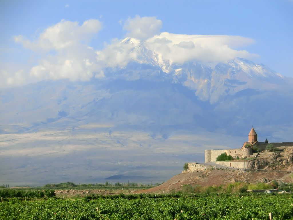 Kloster Chor Virap vor dem Ararat
