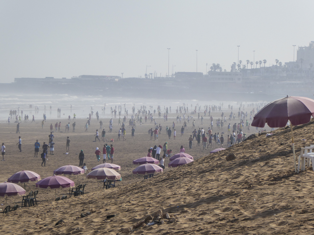 Am Strand von Casablanca
