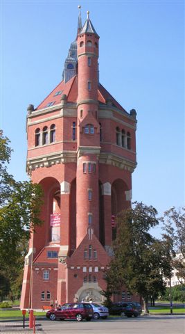 Wasserturm in Breslau
