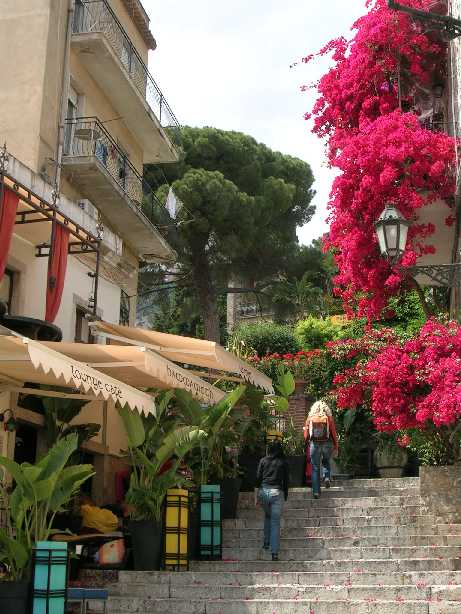 Gasse in Taormina